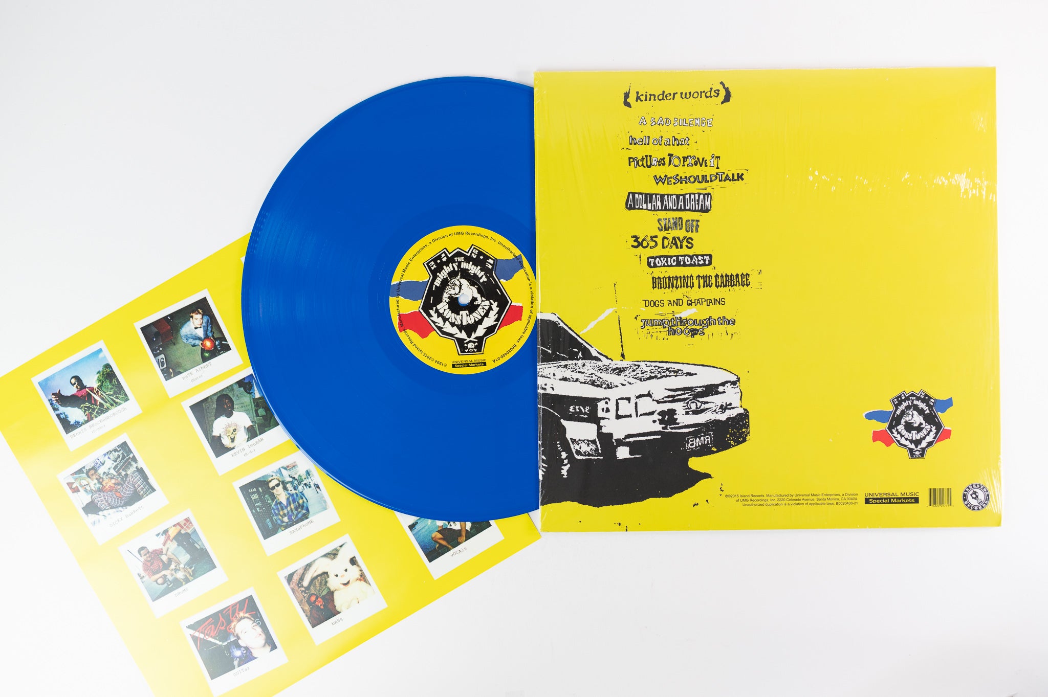 The Mighty Mighty Bosstones - Question The Answers on Asbestos Limited Blue Vinyl Reissue