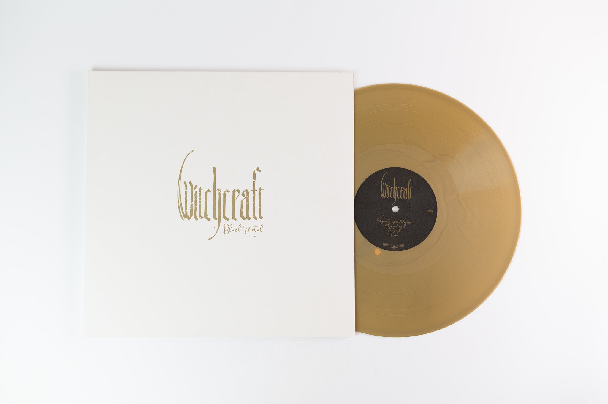 Witchcraft - Black Metal on Nuclear Blast - German pressing - Gold Vinyl