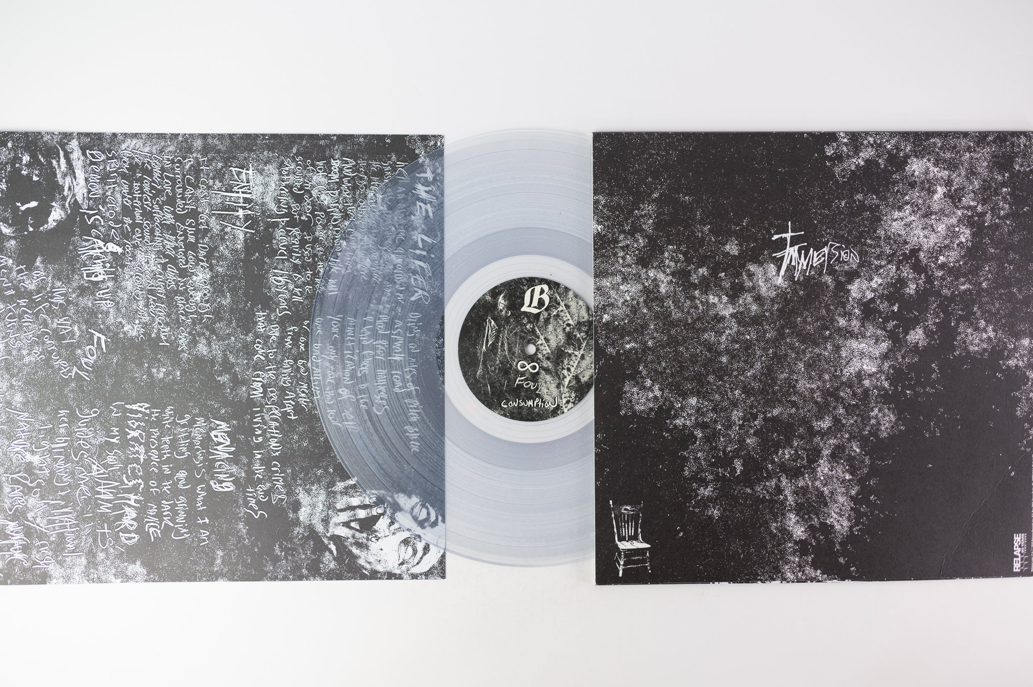 Primitive Man- Immersion on Relapse Clear Vinyl