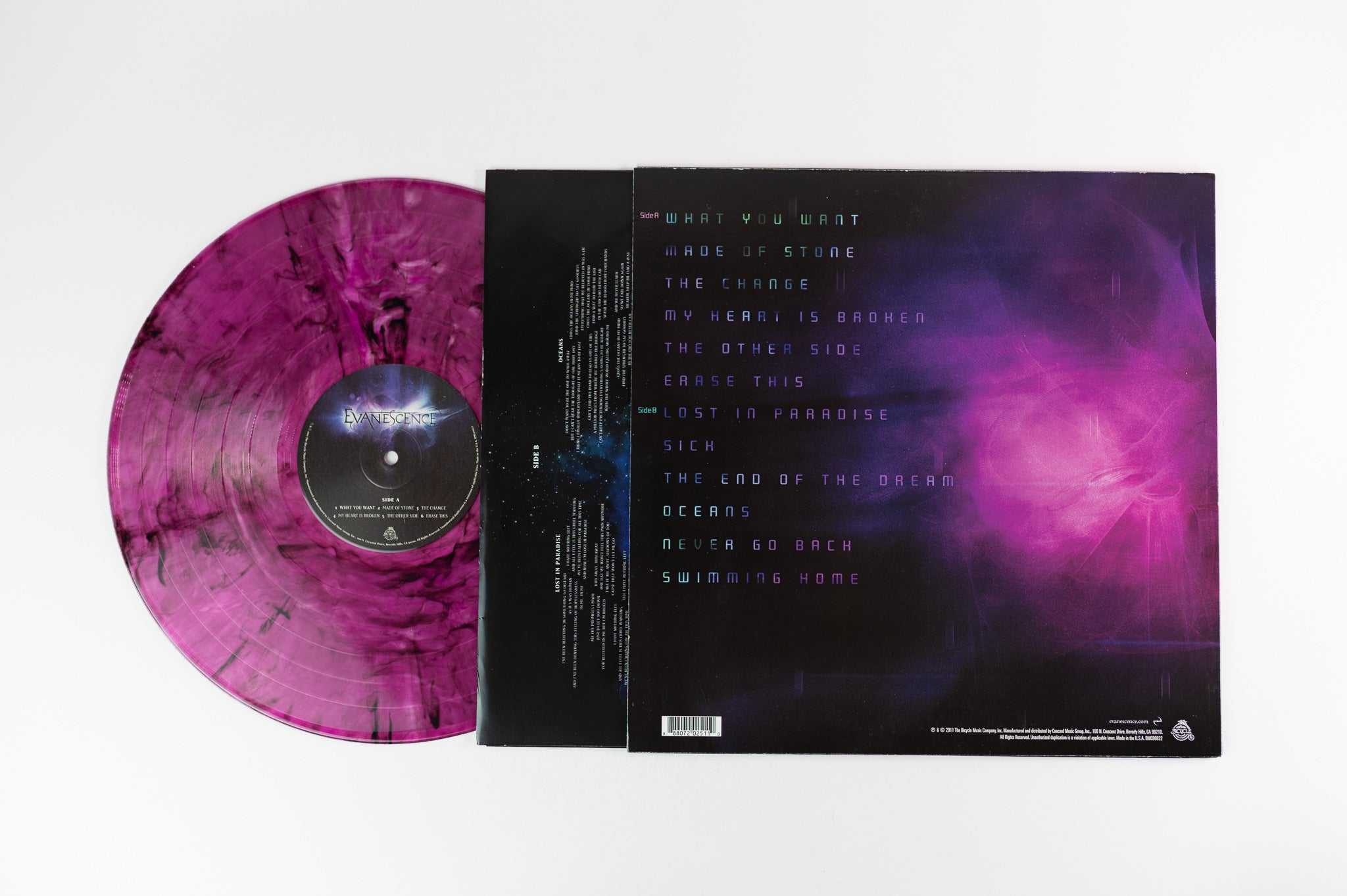 Evanescence - Evanescence on Craft Recordings - Purple Smoke Vinyl