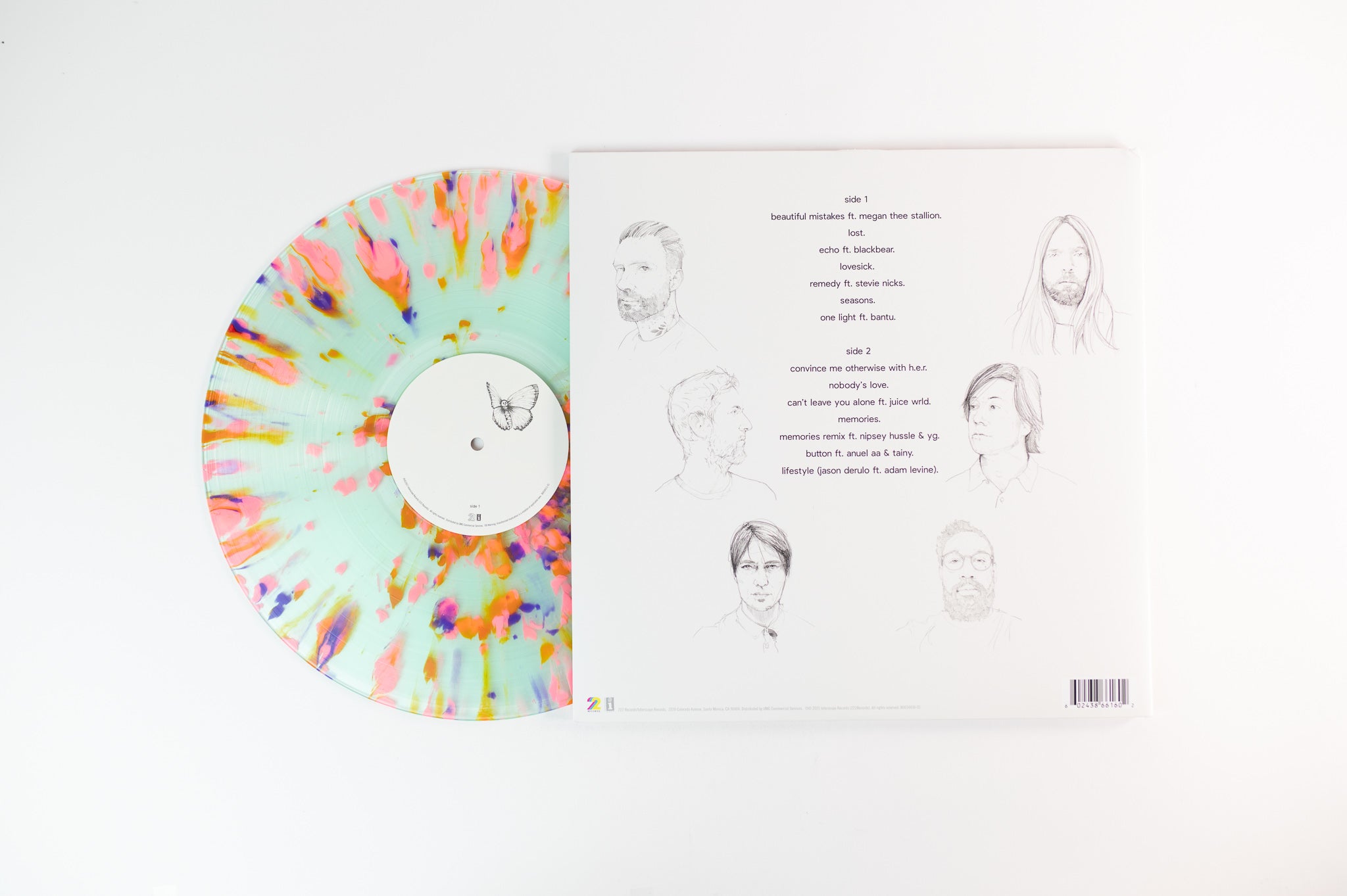 Maroon 5 - Jordi on Interscope - Splatter Vinyl