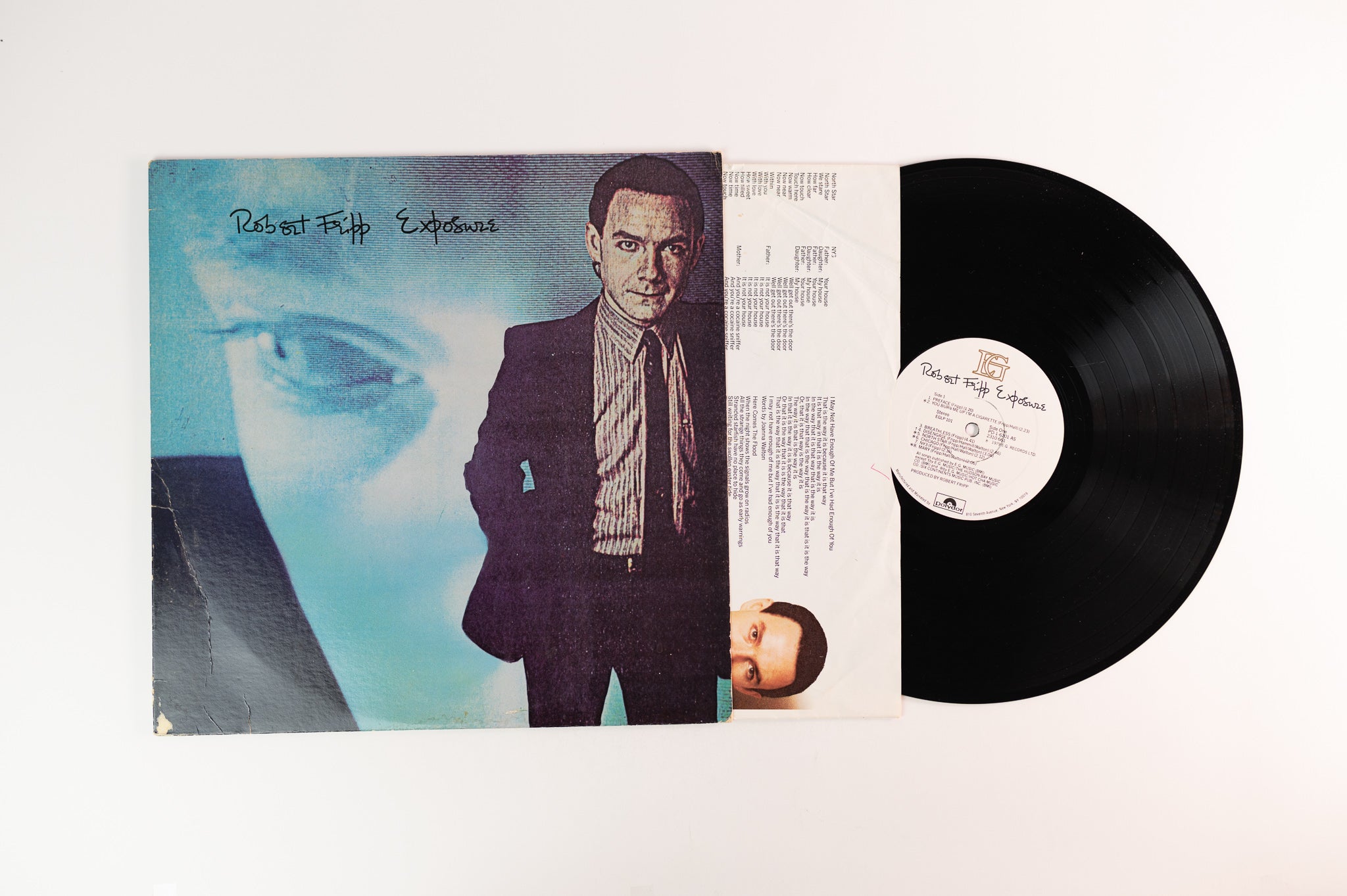 Robert Fripp - Exposure on EG / Polydor