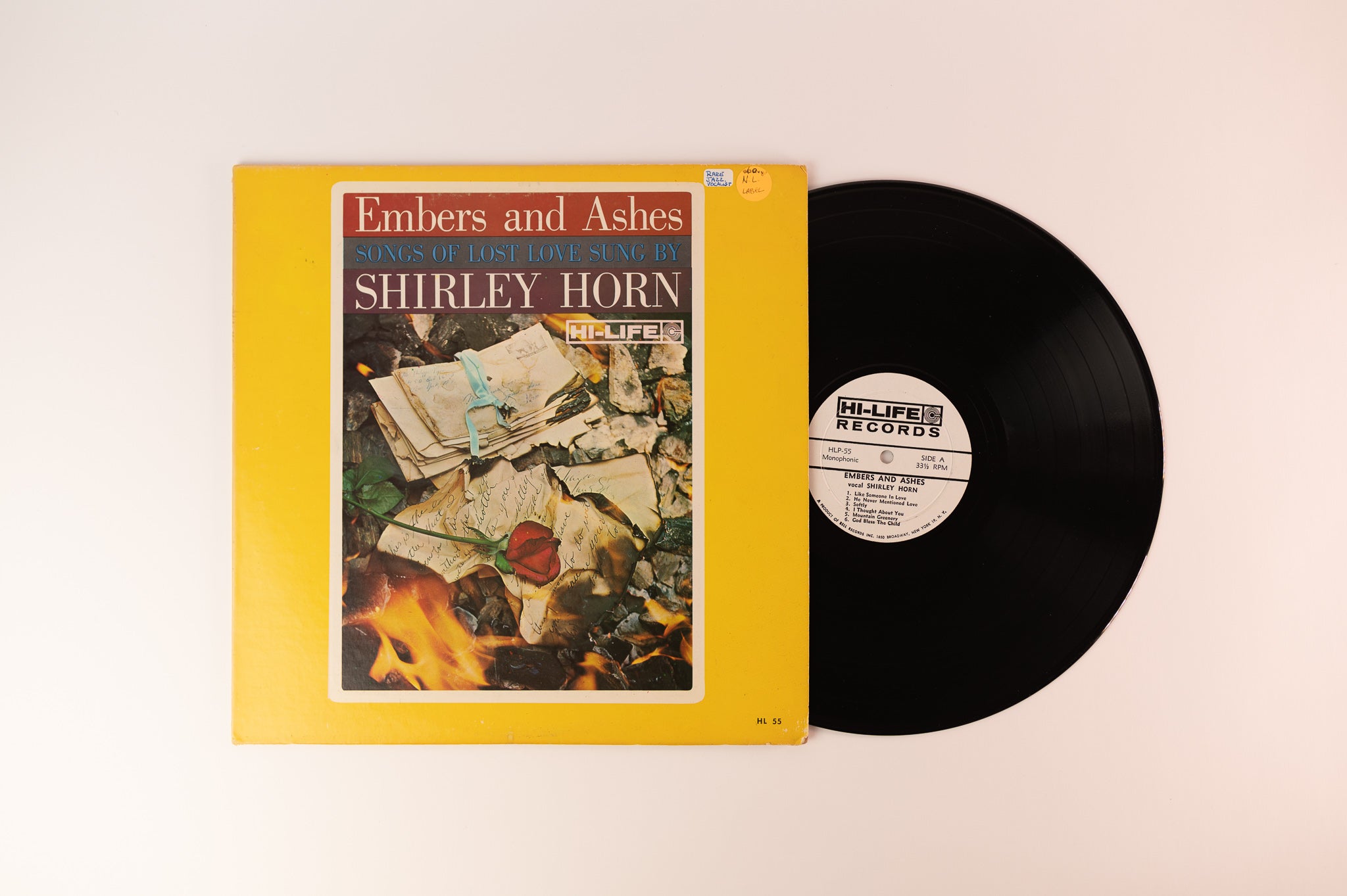 Shirley Horn - Embers And Ashes on Hi-Life Mono