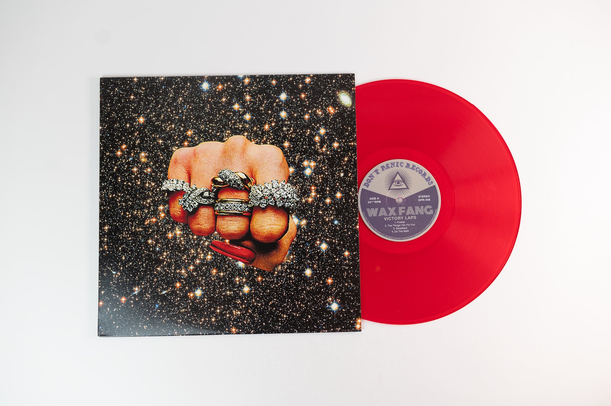 Wax Fang - Victory Laps on Don't Panic Ltd Red Translucent