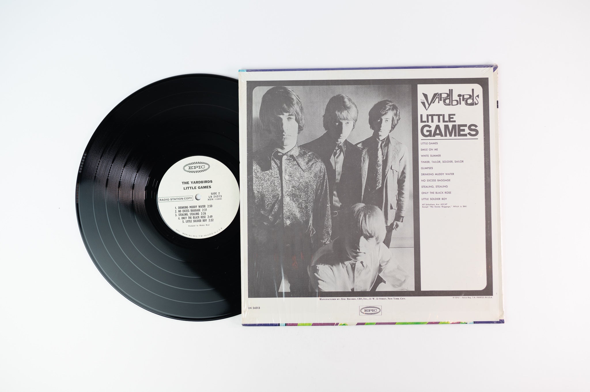 日本産 THE YARDBIRDS LITTLE GAMES - レコード