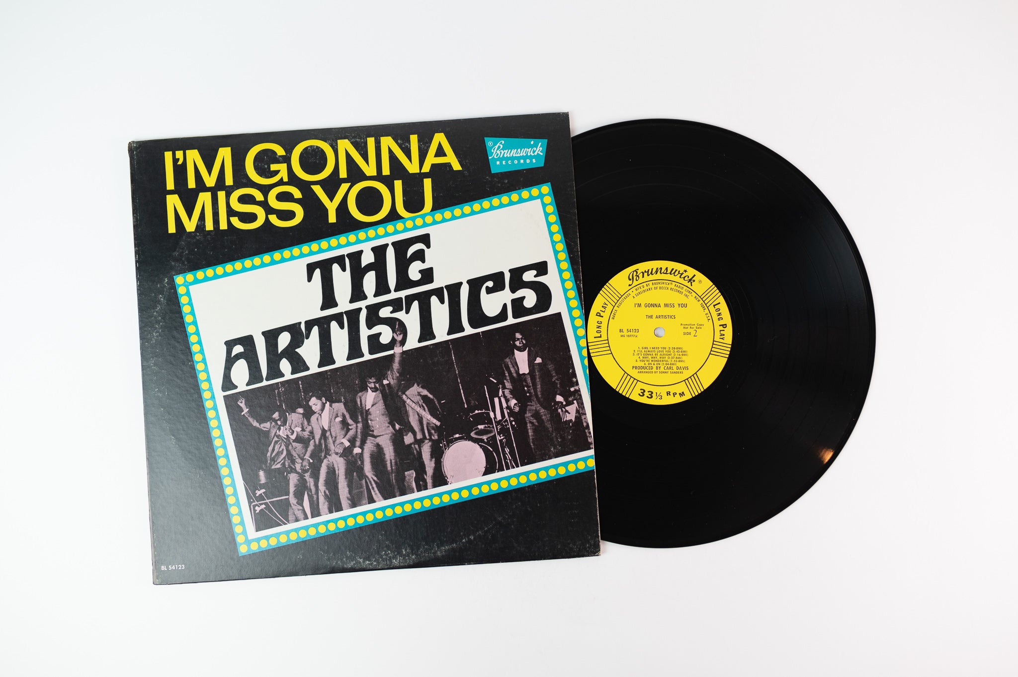 The Artistics - I'm Gonna Miss You on Brunswick Promo