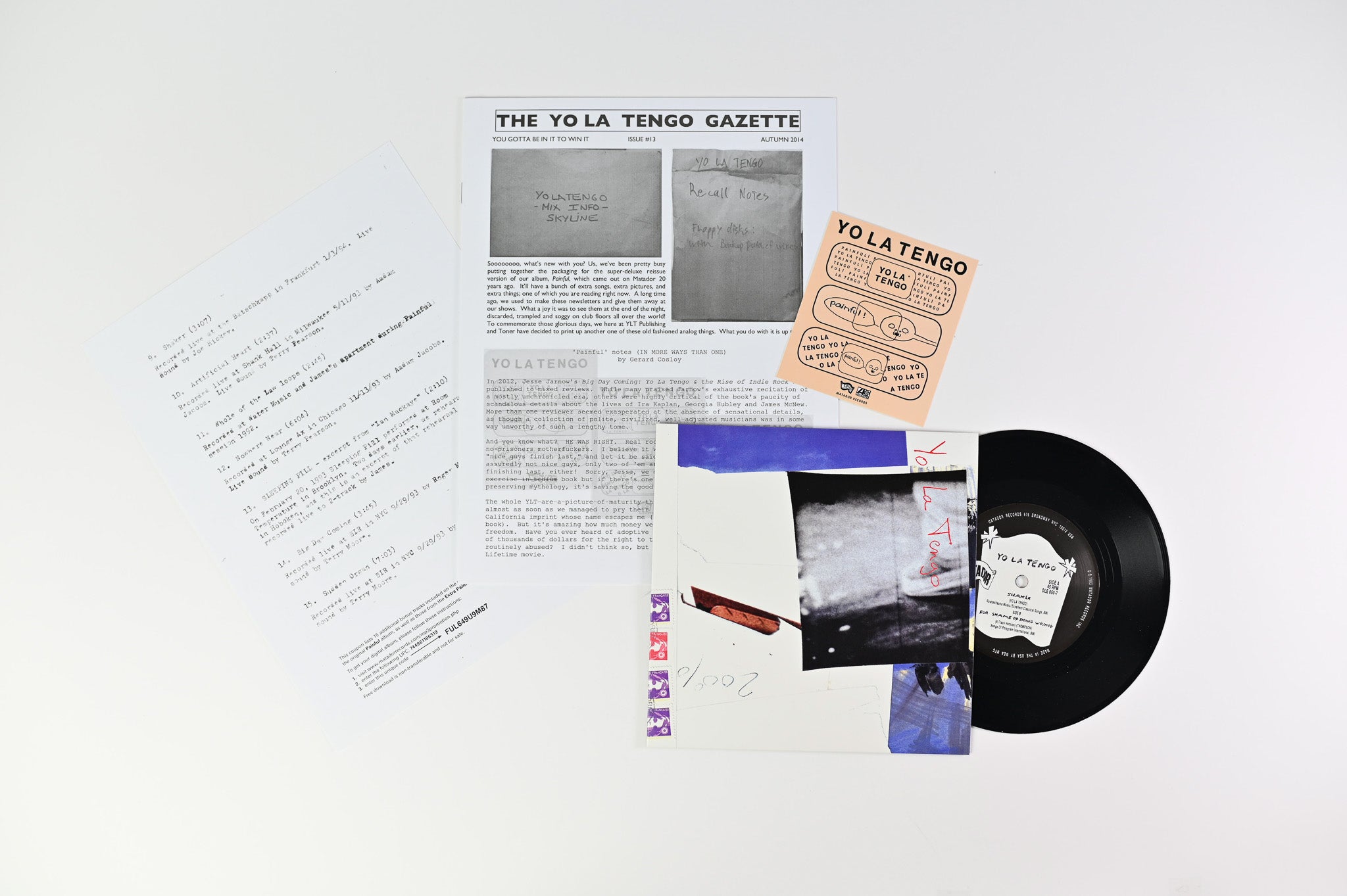 Yo La Tengo - Extra Painful on Matador Reissue with 7"