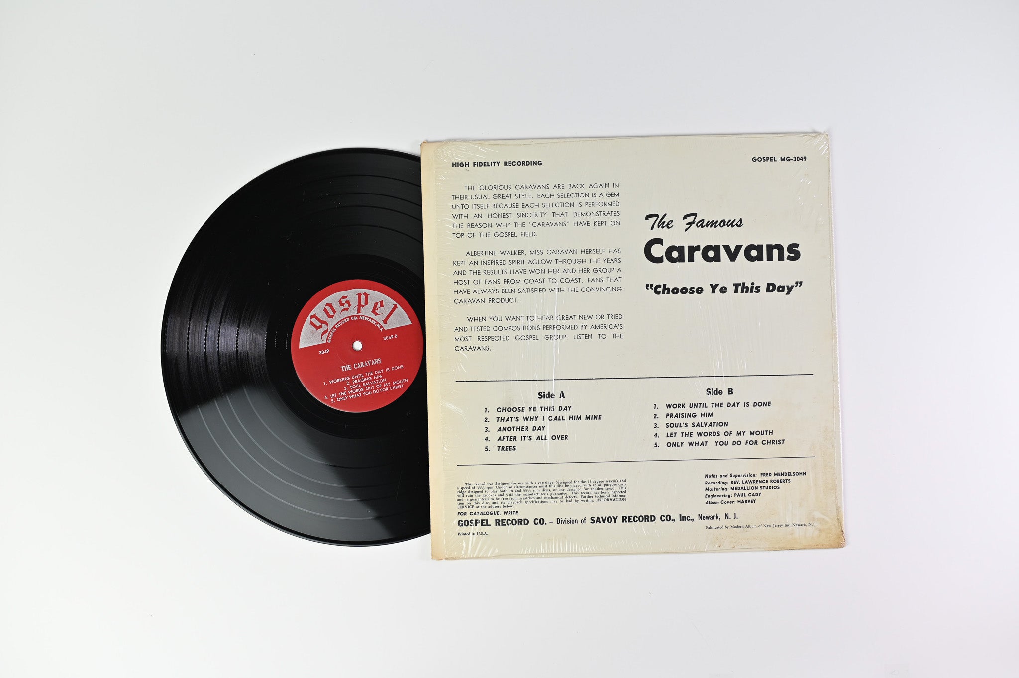 The Caravans - Choose Ye This Day on Gospel