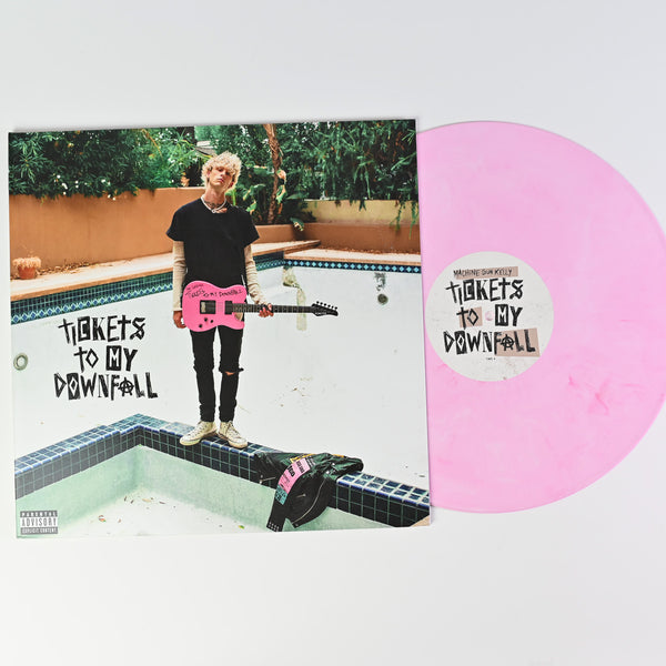 Machine Gun Kelly Tickets To good My Downfall Walmart Exclusive Pink Vinyl Sold Out!