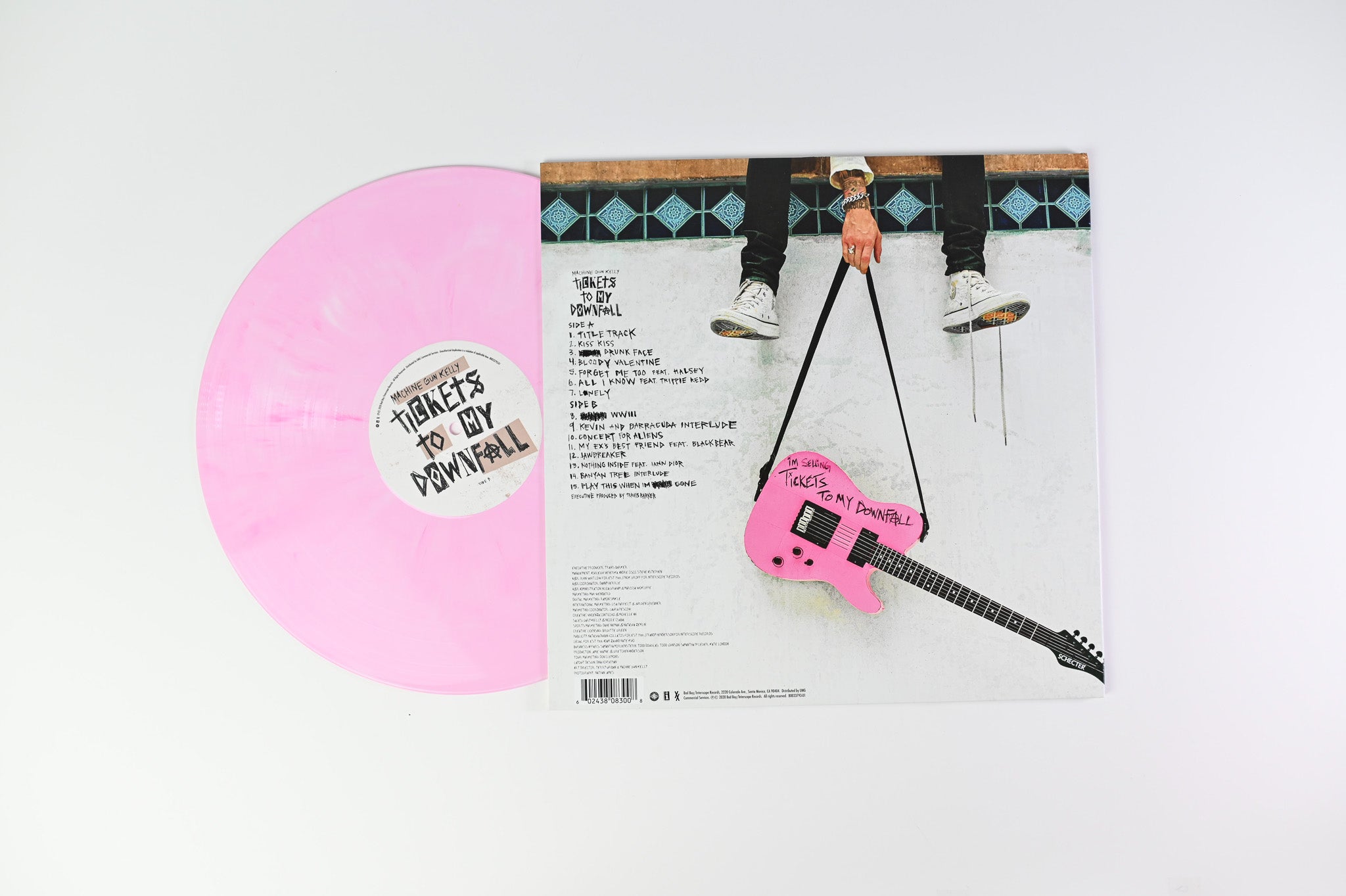 Machine Gun Kelly store Tickets To My Downfall Walmart Exclusive Pink Vinyl Sold Out!