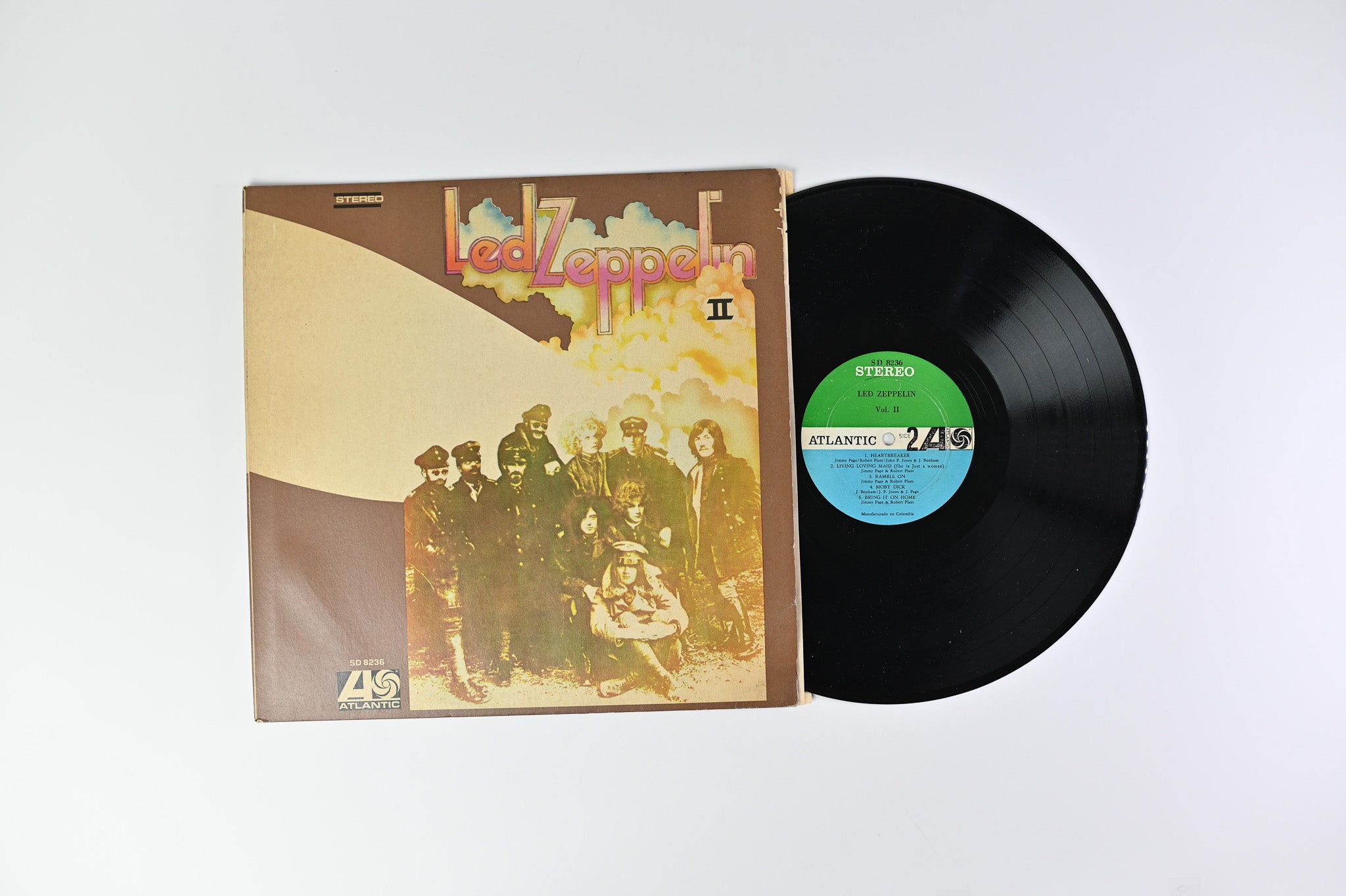 Led Zeppelin - Led Zeppelin II on Atlantic Rare Colombian Pressing