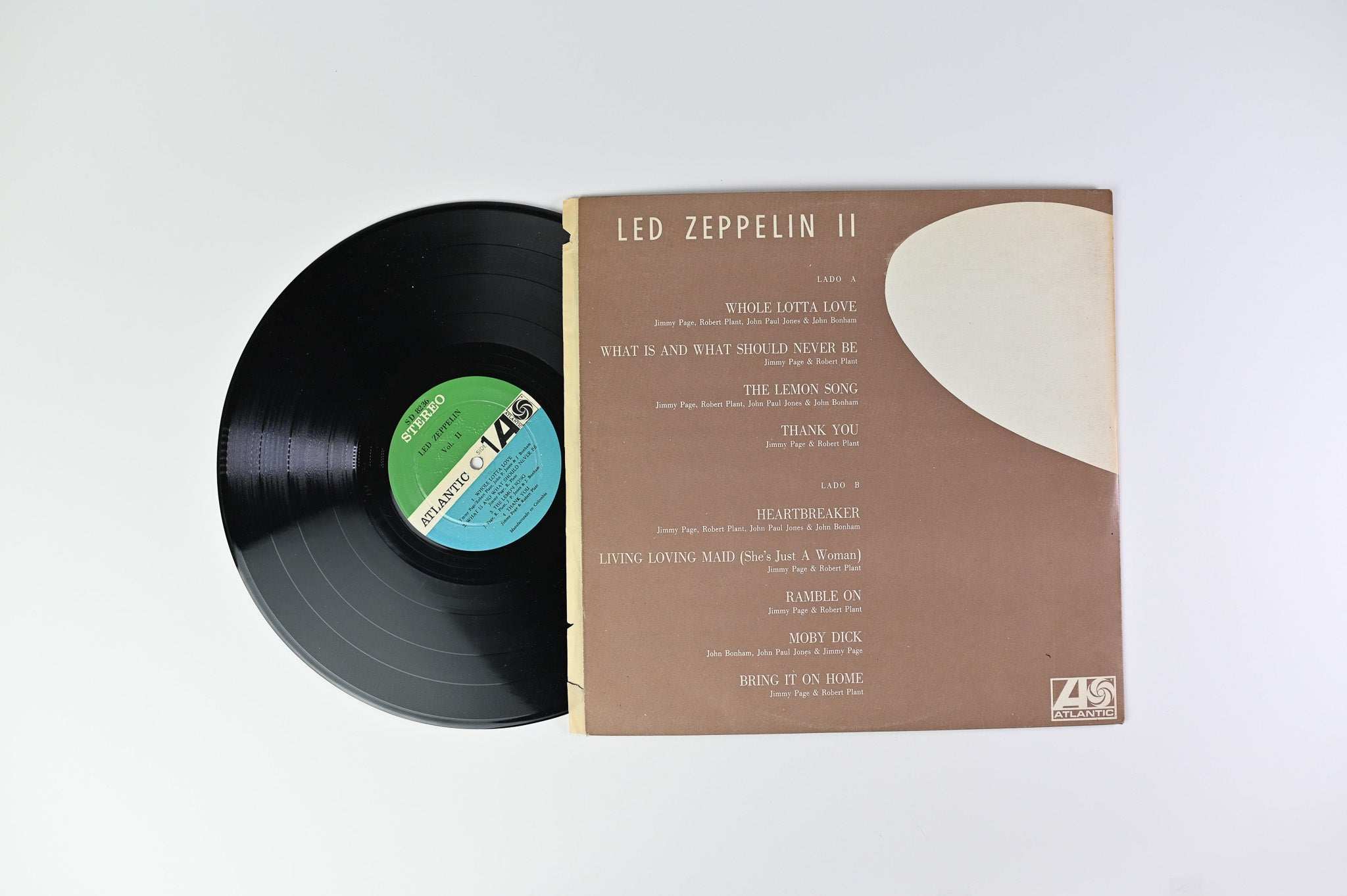 Led Zeppelin - Led Zeppelin II on Atlantic Rare Colombian Pressing