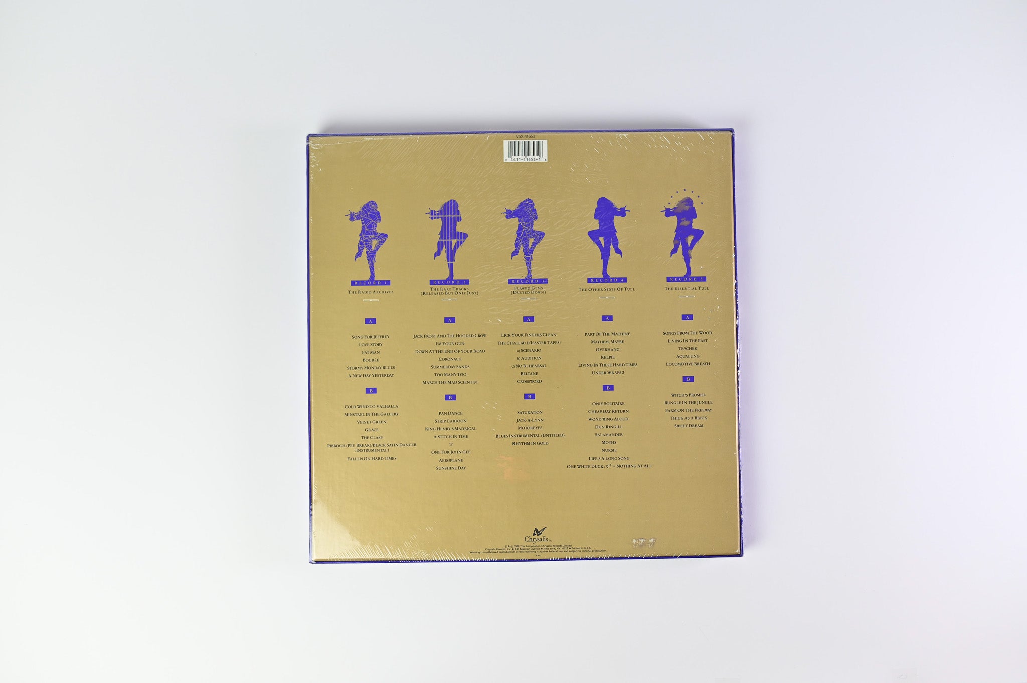 Jethro Tull - 20 Years Of Jethro Tull - The Definitive Collection on Chrysalis Box Set Sealed