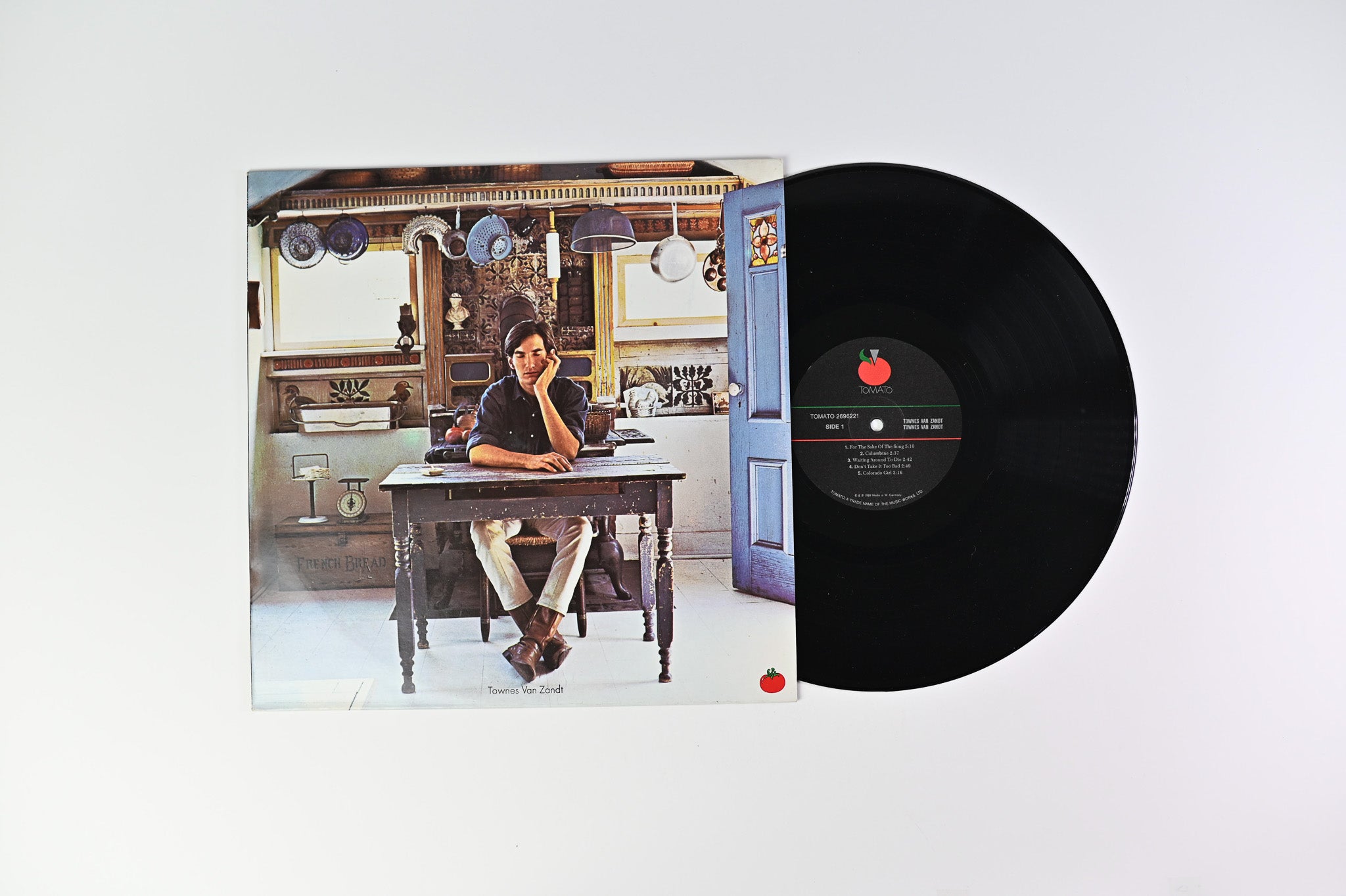 Townes Van Zandt - Townes Van Zandt on Tomato German Press Reissue