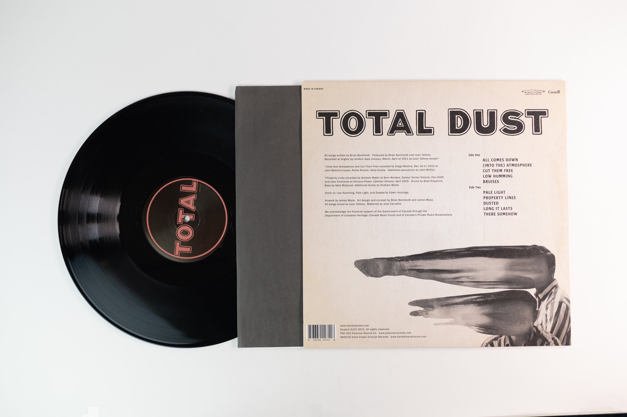 Dusted - Total Dust on Polyvinyl