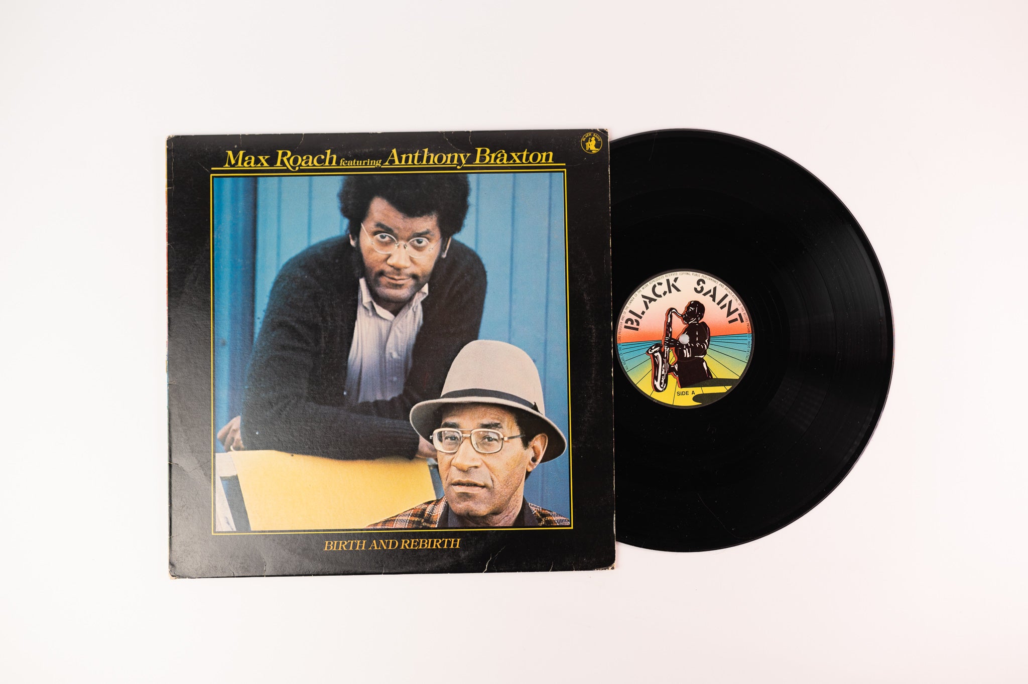 Max Roach Featuring Anthony Braxton - Birth And Rebirth on Black Saint