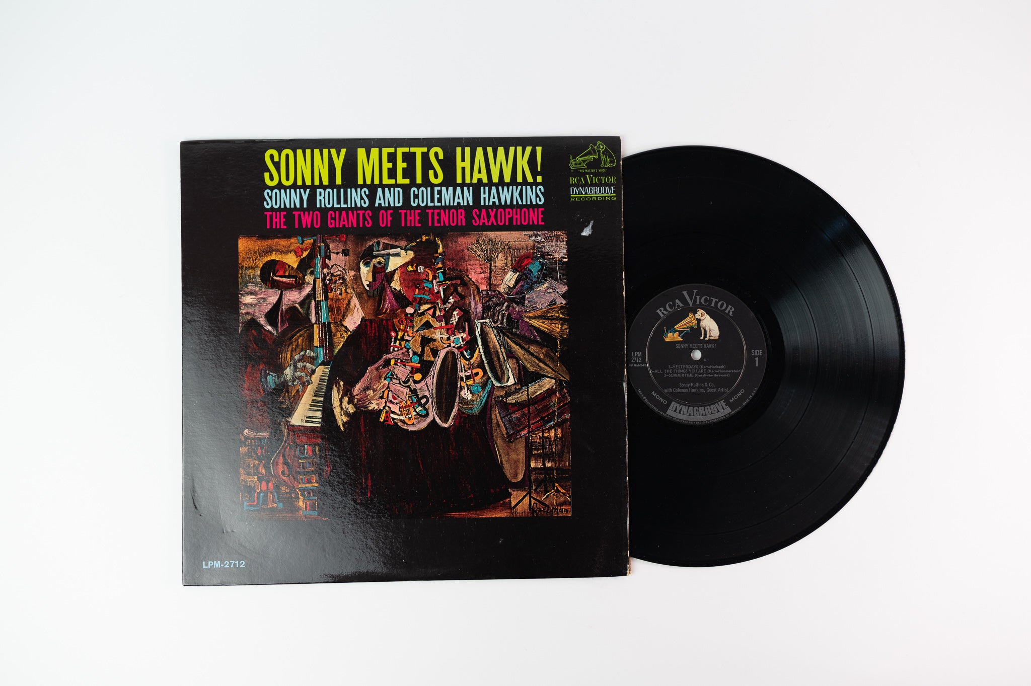 Sonny Rollins - Sonny Meets Hawk! on RCA Victor - Mono