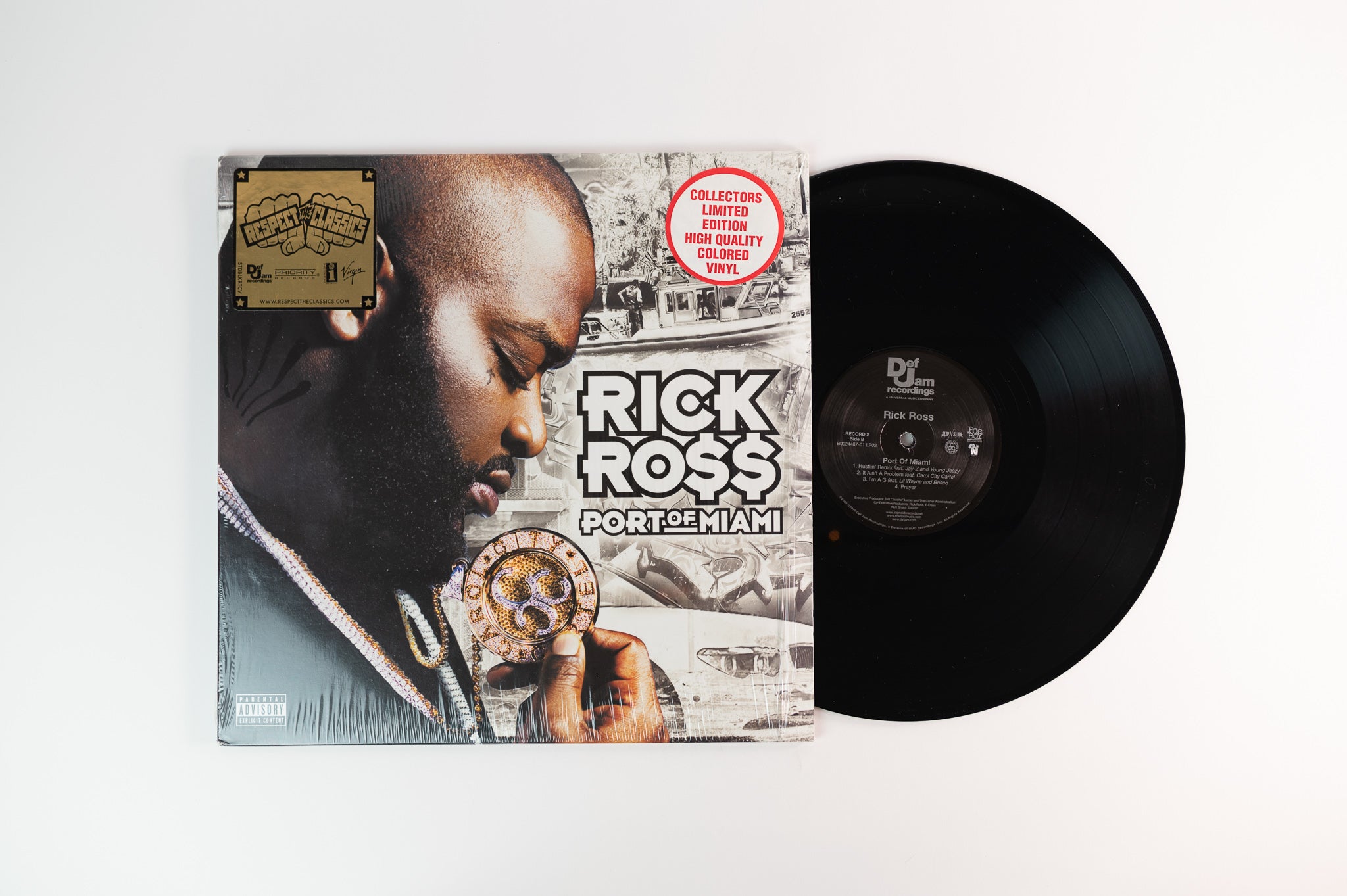 Rick Ross – Port Of Miamion Def Jam Reissue Black Vinyl