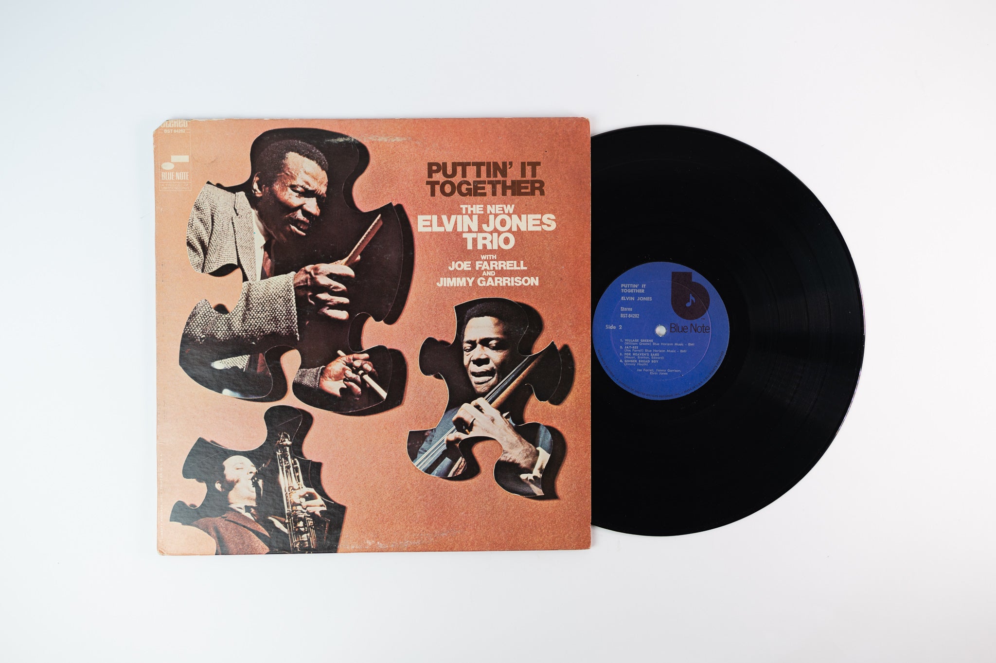 The New Elvin Jones Trio - Puttin' It Together on Blue Note BST 84282