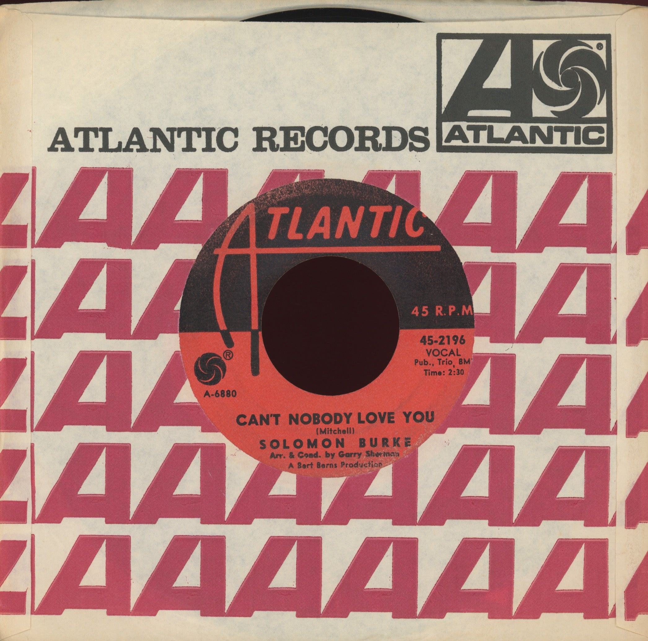 Solomon Burke - Stupidity on Atlantic