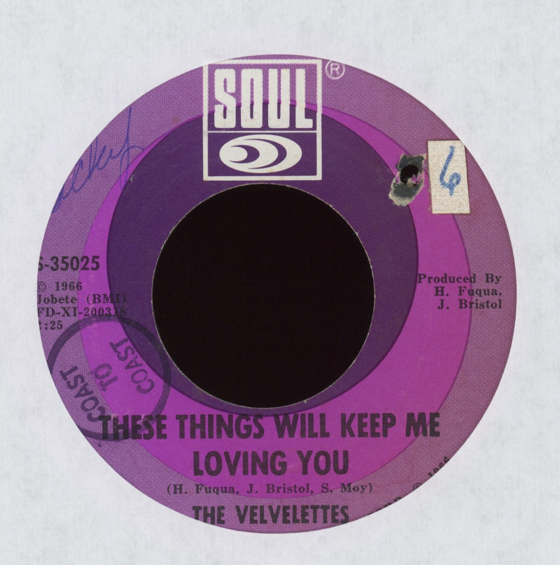 The Velvelettes - These Things Will Keep Me Loving You on SOUL