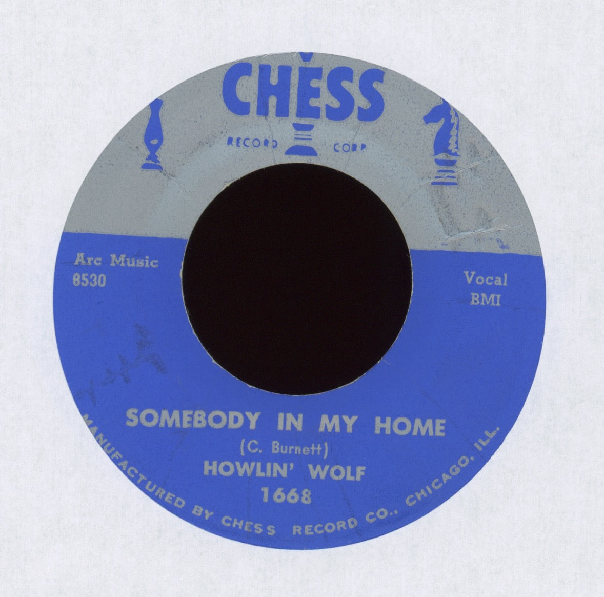 Howlin' Wolf - Somebody In My Home on Chess