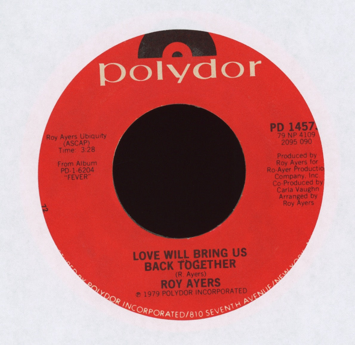 Roy Ayers - Love Will Bring Us Back Together on Polydor