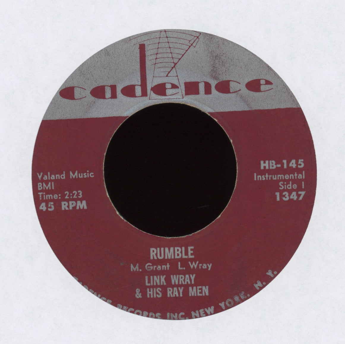 Link Wray And His Ray Men - Rumble on Cadence