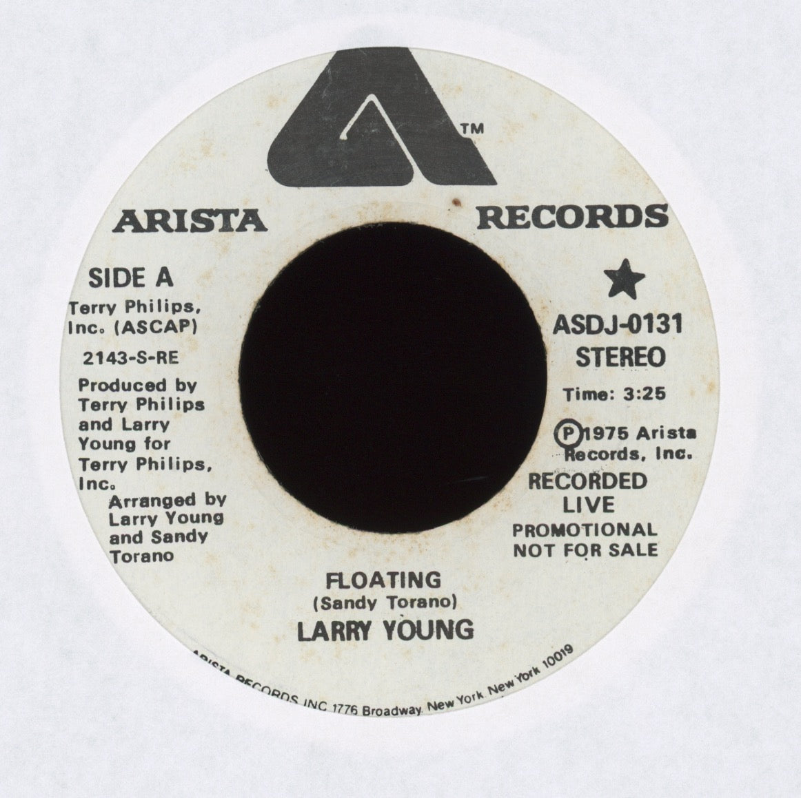 Larry Young - Floating on Arista Promo