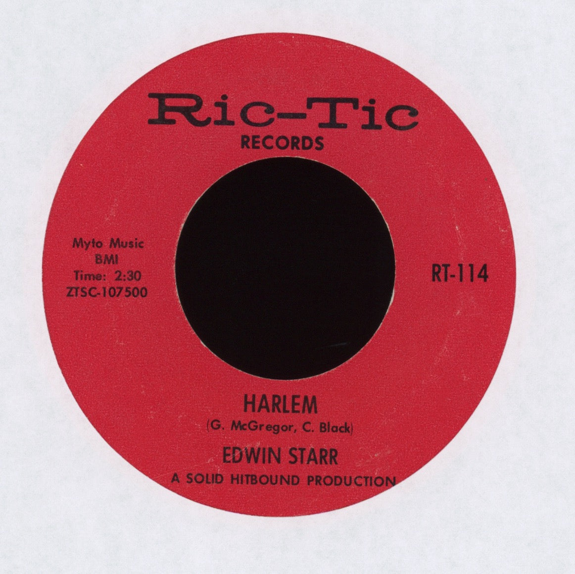 Edwin Starr - Headline New on Ric-Tic