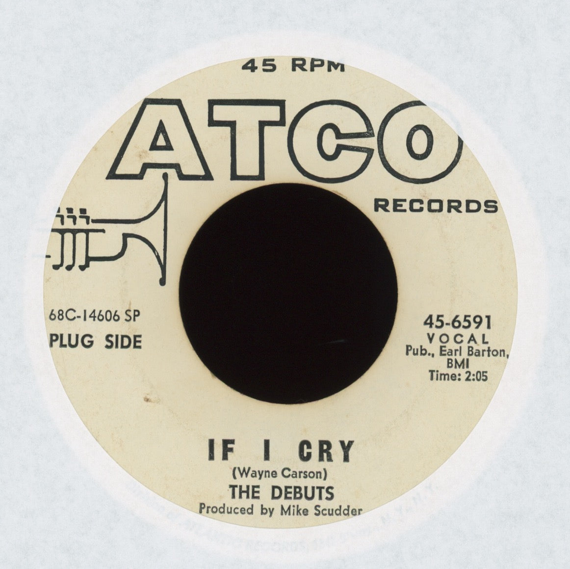 The Debuts - If I Cry on Atco Promo