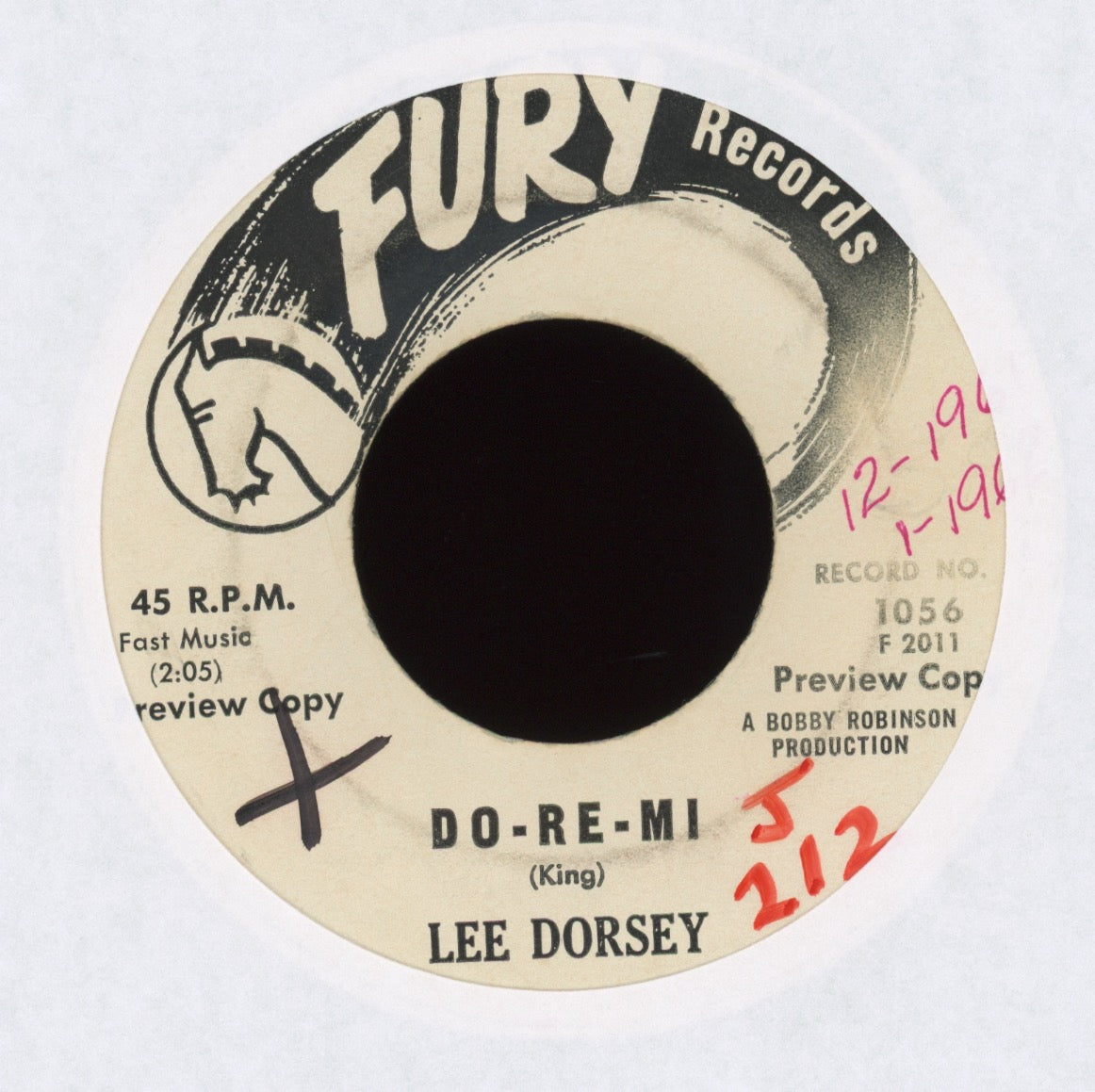 Lee Dorsey - Do-Re-Mi on Fury Promo