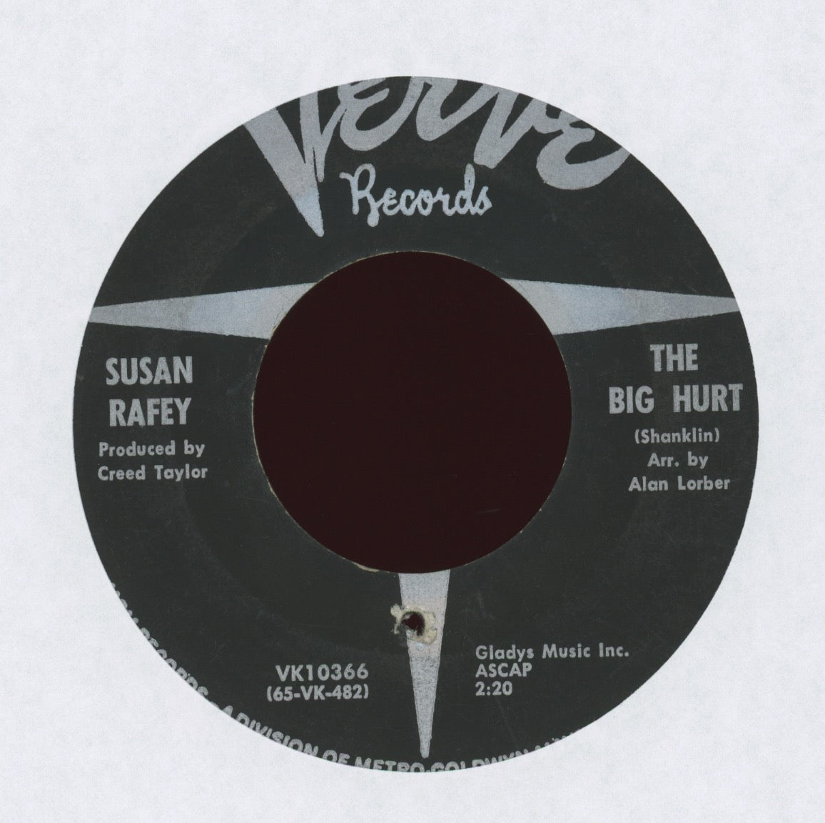 Susan Rafey - The Big Hurt on Verve