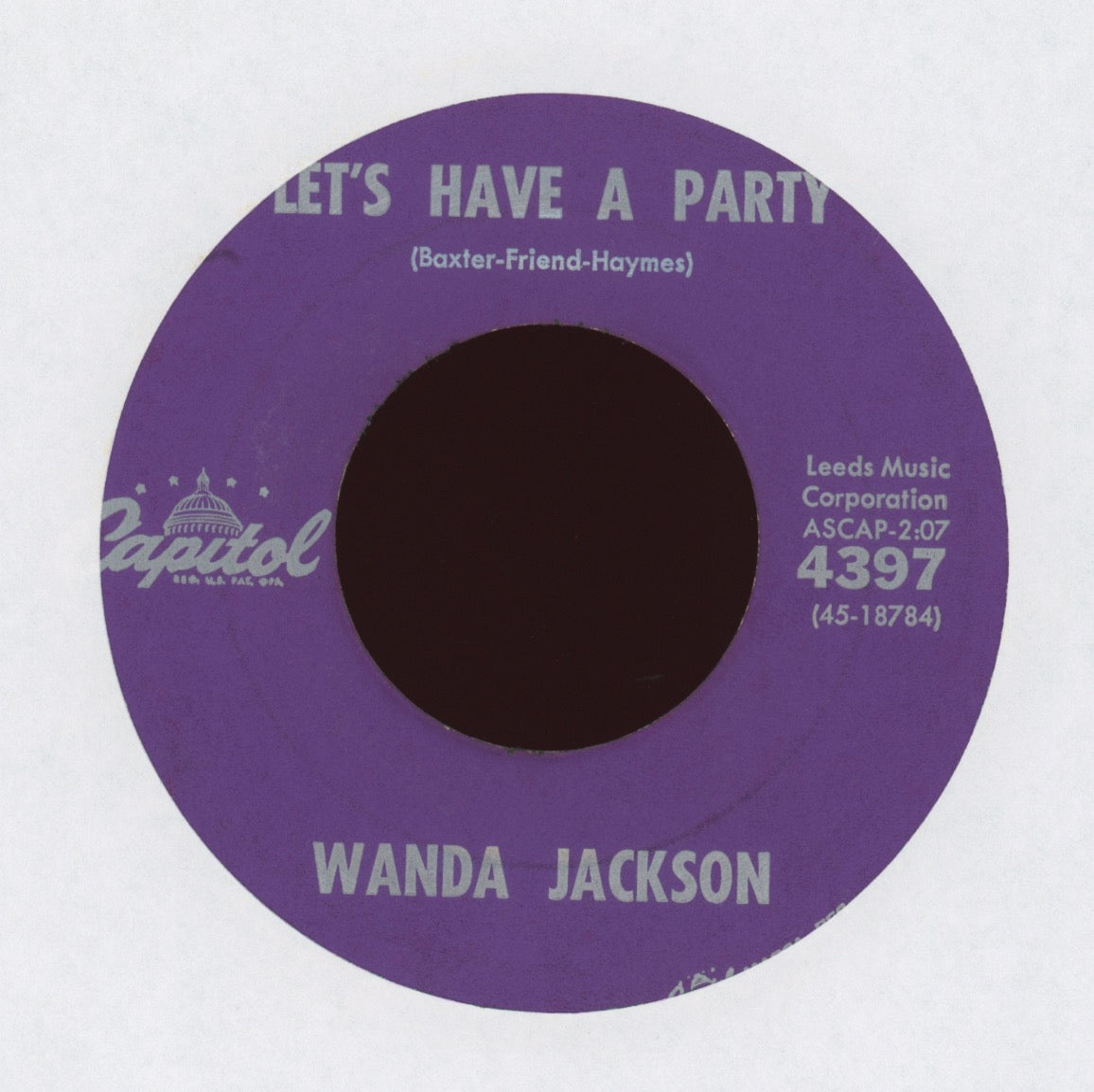 Wanda Jackson - Let's Have A Party on Capitol