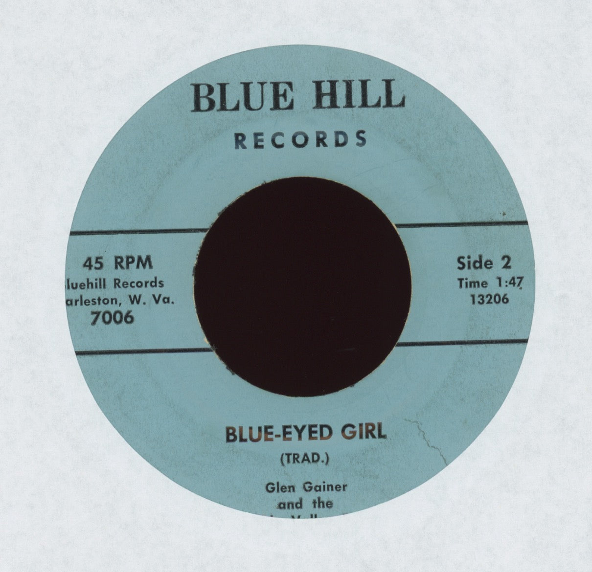 Glen Gainer - Willy Roy / Blue-Eyed Girl on Blue Hill