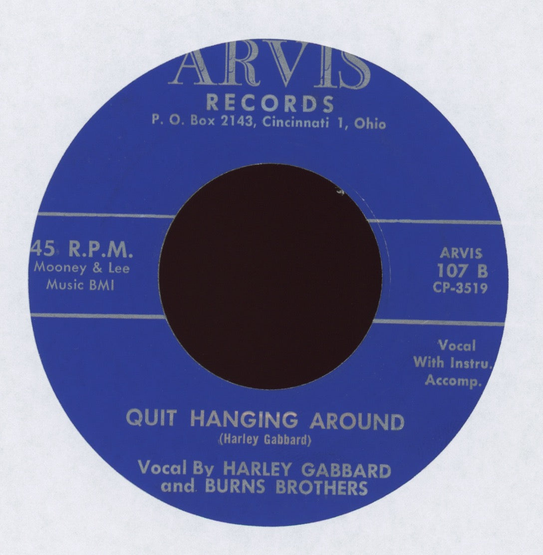 Harley Gabbard and Burns Brothers - Quit Hanging Around on Arvis