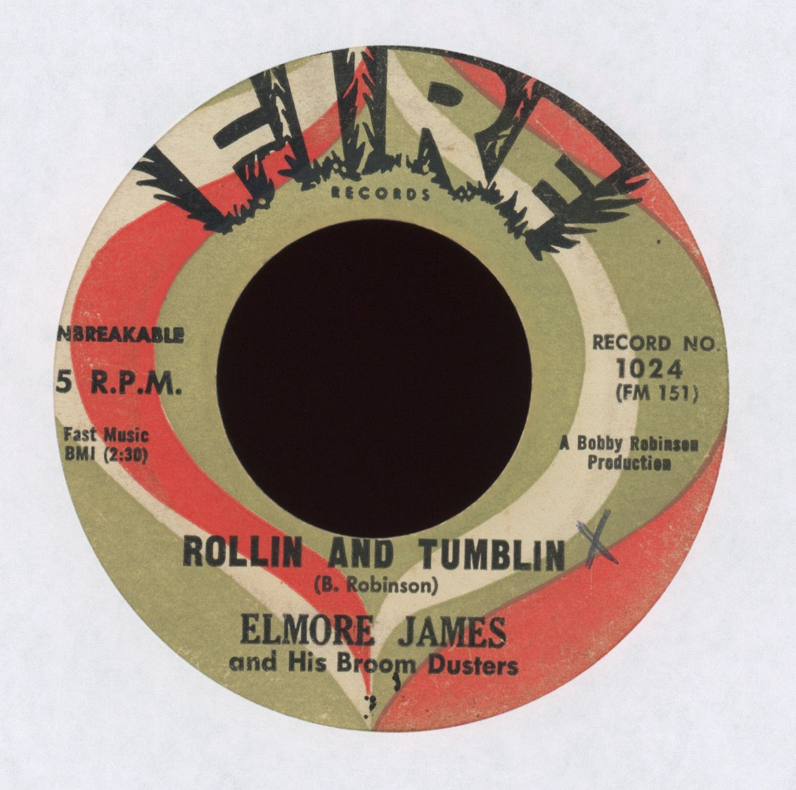 Elmore James & His Broomdusters - Rollin' And Tumblin' on Fire