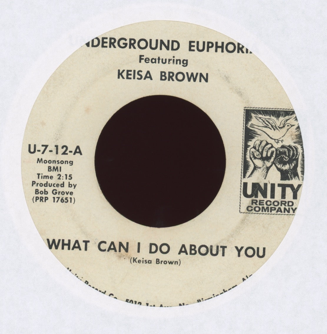 Underground Euphoria with Keisa Brown - What Can I Do About You on Unity