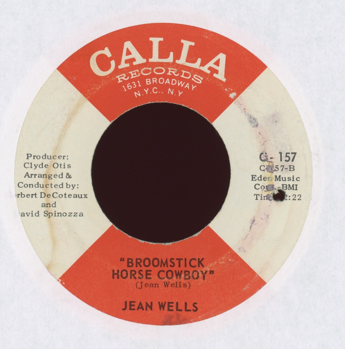 Jean Wells - What Have I Got To Lose on Calla