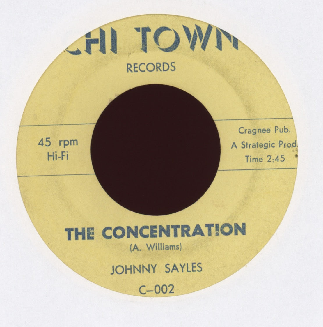 Johnny Sayles - The Concentration on Chi Town