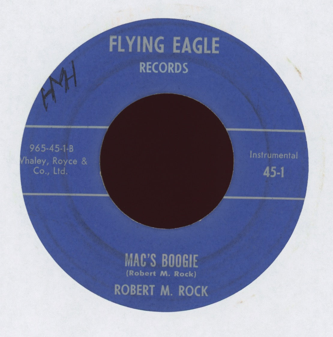 Robert M. Rock - Mac’s Boogie on Flying Eagle