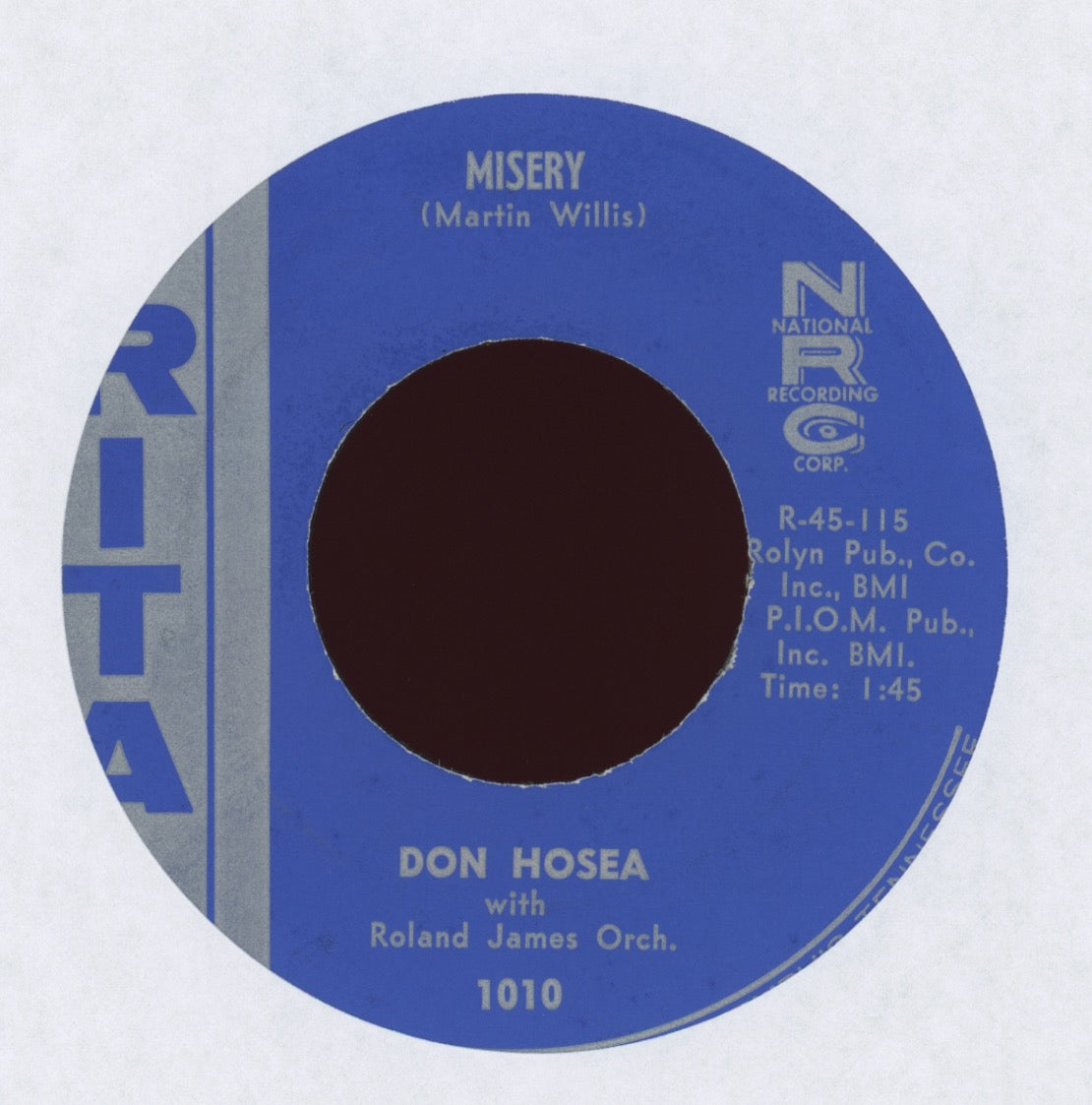 Don Hosea - Misery on Rita