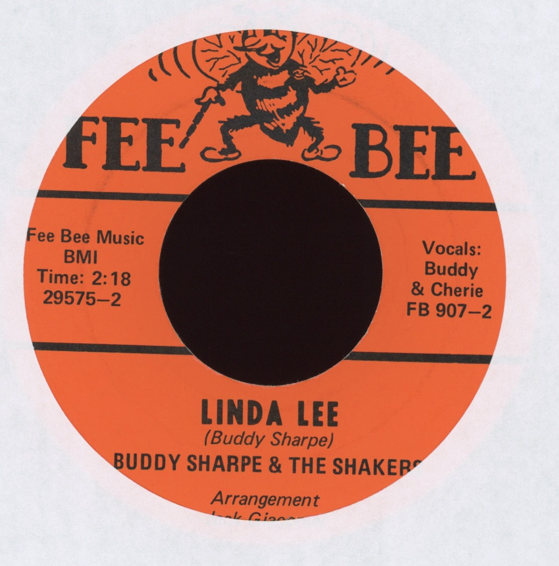 Buddy Sharpe & The Shakers -Git It - Git It on Fee Bee