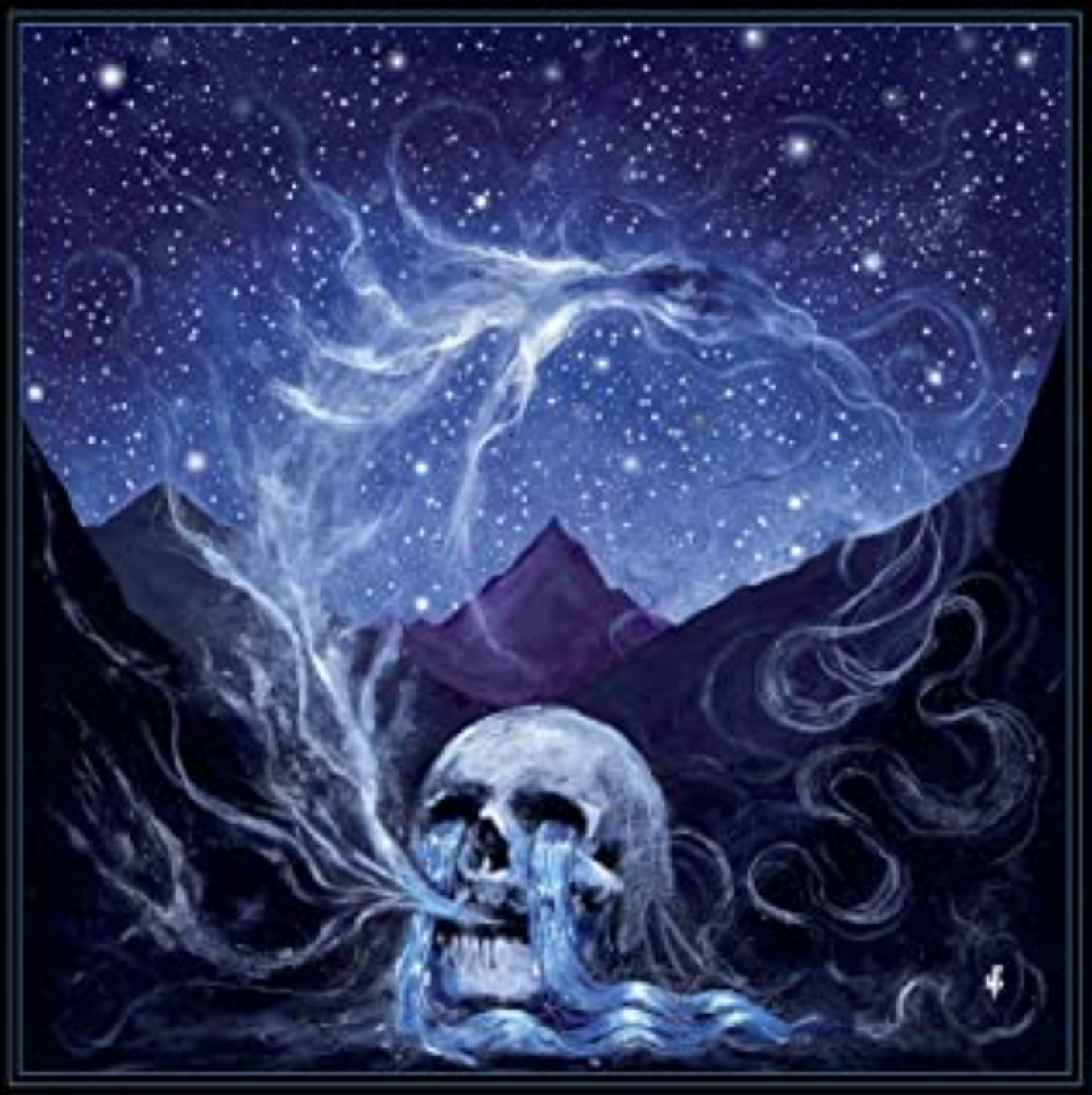 Ghost Bath - Starmourner [Blue & White Cloud Vinyl]