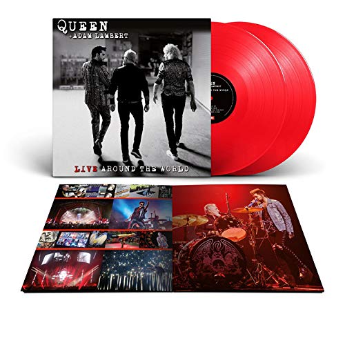 [DAMAGED] Queen + Adam Lambert - Live Around The World [Red Vinyl]