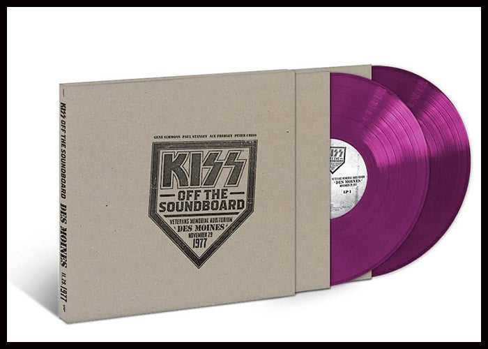 Kiss - Kiss Off The Soundboard: Live In Des Moines 1977 [Violet Vinyl]