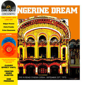 Tangerine Dream - Live At Reims Cinema Opera (September 23rd, 1975) [Cloudy Blue & Orange Vinyl]